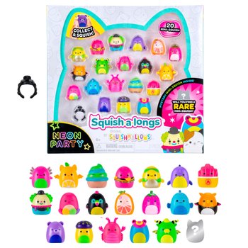 Original Squishmallows Squish-a-Longs Series 3 Neon Party 20 Pack
