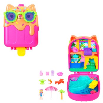 Polly Pocket Kitty Popsicle Resort Compact