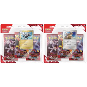 Pokémon Trading Card Game (TCG): Scarlet & Violet Destined Rivals Booster 3 Pack Assortment