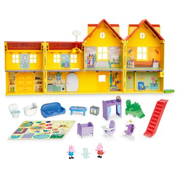 Peppa Pig Speelset Groot Uitklapbaar Huis