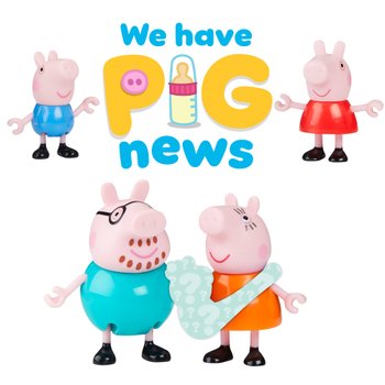 Peppa Pig Figures Peppa's Family of Five Set