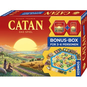 Catan Set Das Spiel und Bonus Box