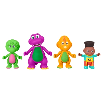 Fisher-Price Barney's World Hey Friends 4 Figure Pack