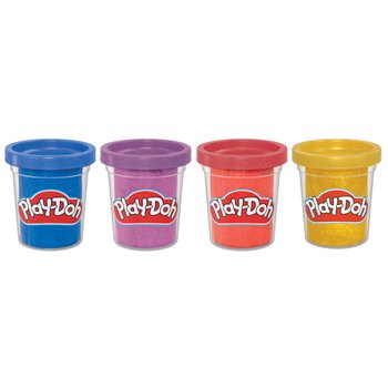 Play-Doh Glitterklei 4-Pack