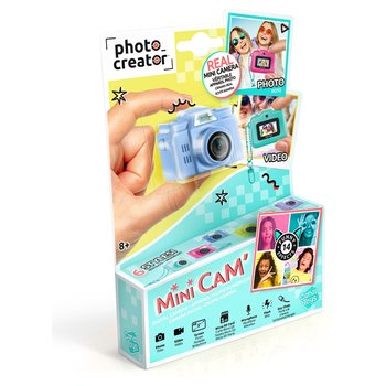 Photo Creator Mini Cam Digital Camera Retro Blue