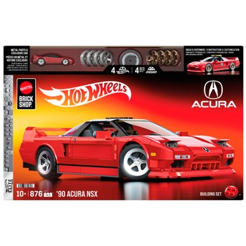 Mattel Brick Shop Hot Wheels Elite Series Honda 90 Acura NSX Building Set