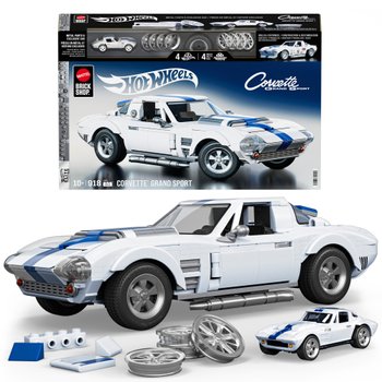 Mattel Brick Shop Hot Wheels Elite Series Corvette Grand Sport Building Set