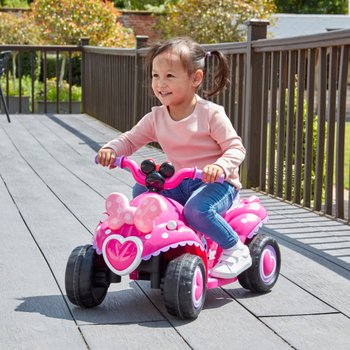 ATV Minnie Mouse Quad Bike 6V Electric Ride On