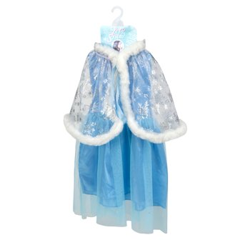 Princess Dress With Cape Costume Dress-Up Set