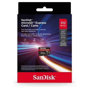 SanDisk 512GB microSD Express Card for Nintendo Switch 2