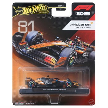 Hot Wheels Premium 2025 Formel 1 Auto McLaren F1 Team Oscar Piastri