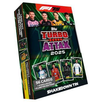 Topps Formula 1 2025 Turbo Attax Mega Tin Assortment