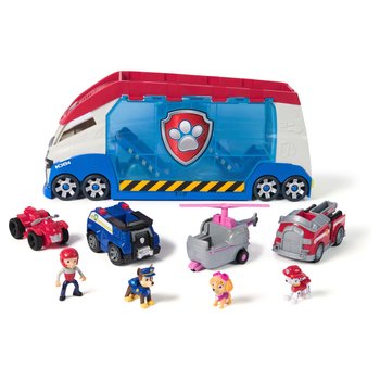 PAW Patrol Pups to the Rescue Patroller Pack with 4 Rescue Vehicles