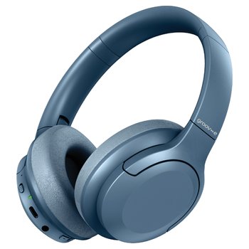 Groov-e GVBT1700 Rhythm Wireless Headphones with Active Noise Cancelling - Blue