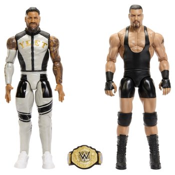 WWE Main Event Showdown Series 25 Action Figures 2 Pack Jey Uso vs Bron Breakker