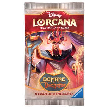 Disney Lorcana: Domäne von Dschafar Booster Pack sortiert