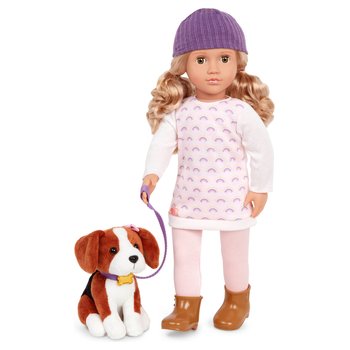 Our Generation Doll & Pet Ember & Elsie