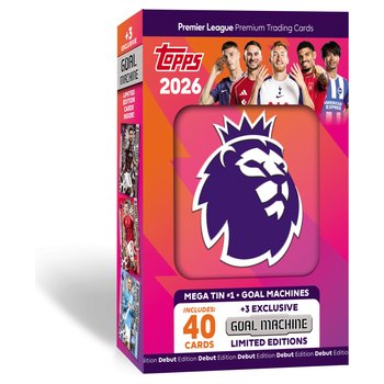 Topps Premier League Trading Card Game: 2026 Mega Tin Assortment