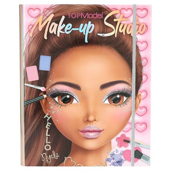 TOPModel Make-Up Palette Colouring Pages Creative Folder