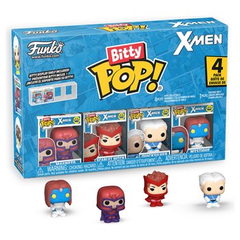Funko Bitty POP! 4 Pack: Marvel X-Men Magneto Chase Assortment