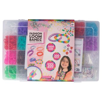Fashion Loom Bandz Jewellery Making Kit 5000+ Pieces