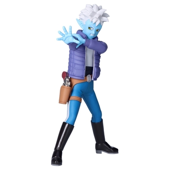 Dragon Ball Figur Daima Glorio mit Hintergrundpanel 14 cm