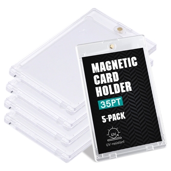Magnetic Collectible Card Holder 5 Pack