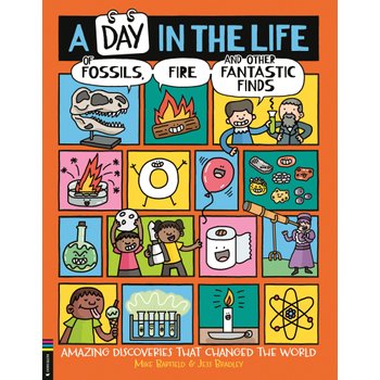 A Day in the Life of Fossils, Fire and Other Fantastic Finds Paperback Book