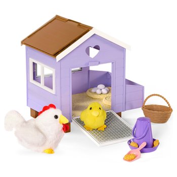 Our Generation Chicken Coop Playset with Accessories