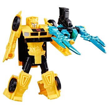 Transformers Cyberworld Action Figure Armoured Cyber Changers Bumblebee