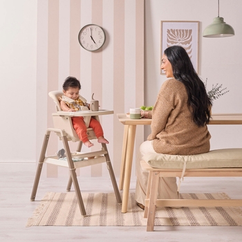 Tutti Bambini Nova Lite Highchair Latte