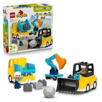 LEGO DUPLO 10475 3-in-1 Construction Vehicles Set
