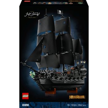 LEGO Icons 10365 Captain Jack Sparrow's Pirates of the Caribbean Ship Set for Adults