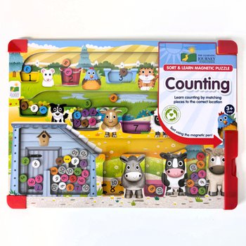 The Learning Journey Sort & Learn Magnetic Puzzle: Counting
