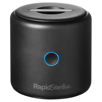 Nuby RapidSterilise Baby Bottle Maker UV Steriliser Black