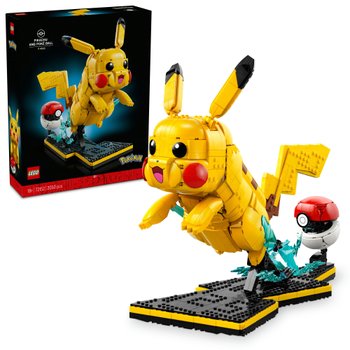 Lego Pokémon 72152 Pikachu and Poké Ball Set for Adults