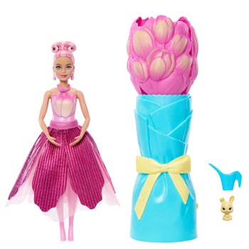 Barbie Petal Pop Reveal Doll Pink Tulip