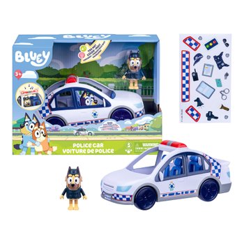 Bluey Police Car with Police Man Figure