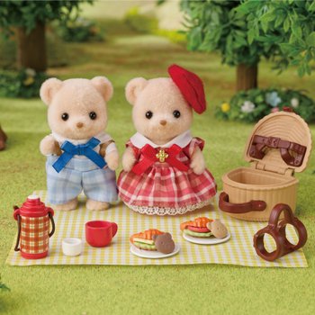 Sylvanian Families Biscuit Bear Sister & Brother Set
