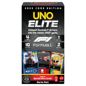 UNO Elite Card Game Formula 1 Starter Pack