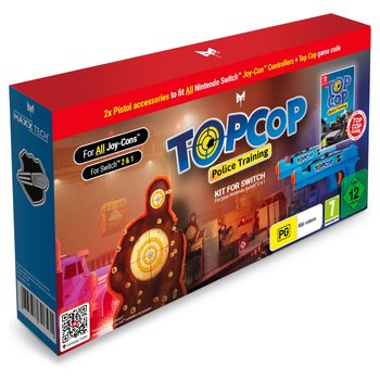 Maxx Tech Top Cop: Police Training Game & Gun Kit Nintendo Switch 2&1 (Code in Box)