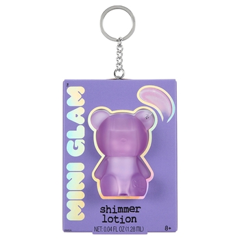 Mini Glam Teddy Bear Shimmer Lotion Keyring Assortment