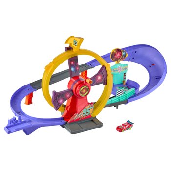 Disney Pixar Cars Lightning McQueen Celebration Raceway Playset