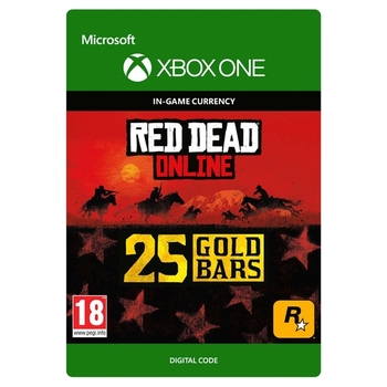 Red Dead Redemption 2: 25 Gold Bars (PROMO) - Xbox One (Digital Download)