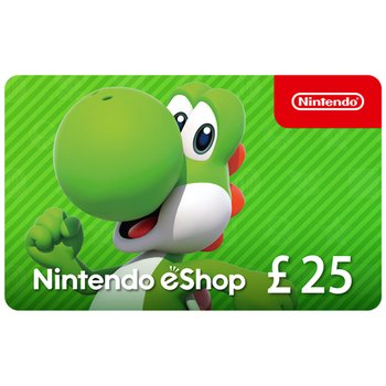 | Card UK 25 Smyths Nintendo Toys eShop
