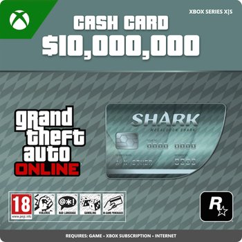 GTA Online: Megalodon Shark Cash Card Xbox Series X|S (Digital Download)