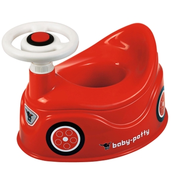 BIG Töpfchen Baby Potty Bobby Car Auto mit Hupe rot