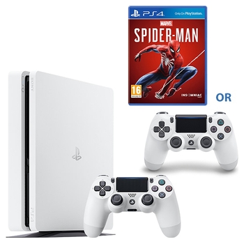 Playstation 4 Consoles Games And Accessories At Smyths Toys Superstores - ps4 500gb white console select game or extra controller
