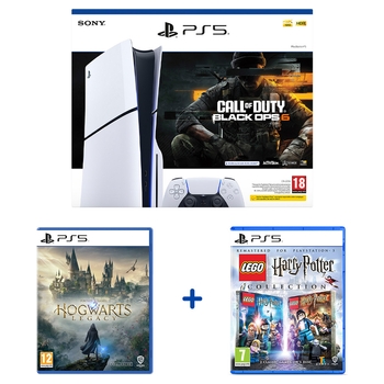 PlayStation 5 Call of Duty: Black Ops 6 Bundle, Hogwarts Legacy & LEGO Harry Potter Collection