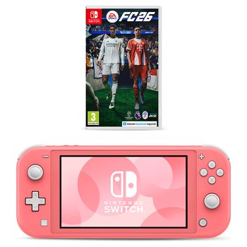 Nintendo Switch Lite Coral & EA SPORTS FC 26